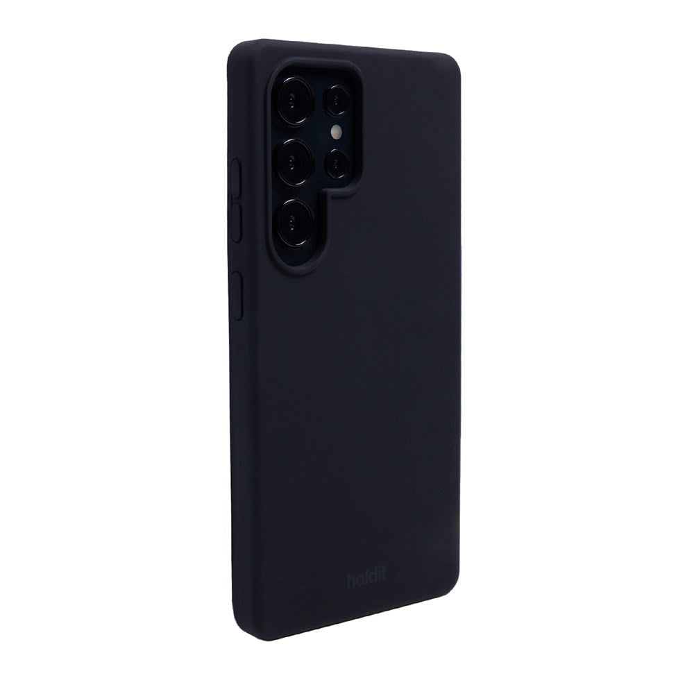 Holdit Samsung Galaxy S25 Ultra Soft Touch Silikone Case - Sort