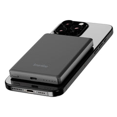 Smartline 15W Power Bank USB-C 5000mAh - Qi2 / MagSafe Kompatibel - Space Grey