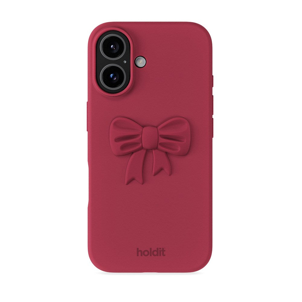 Holdit 3D Silicone Sticker Sløjfe - Red Velvet