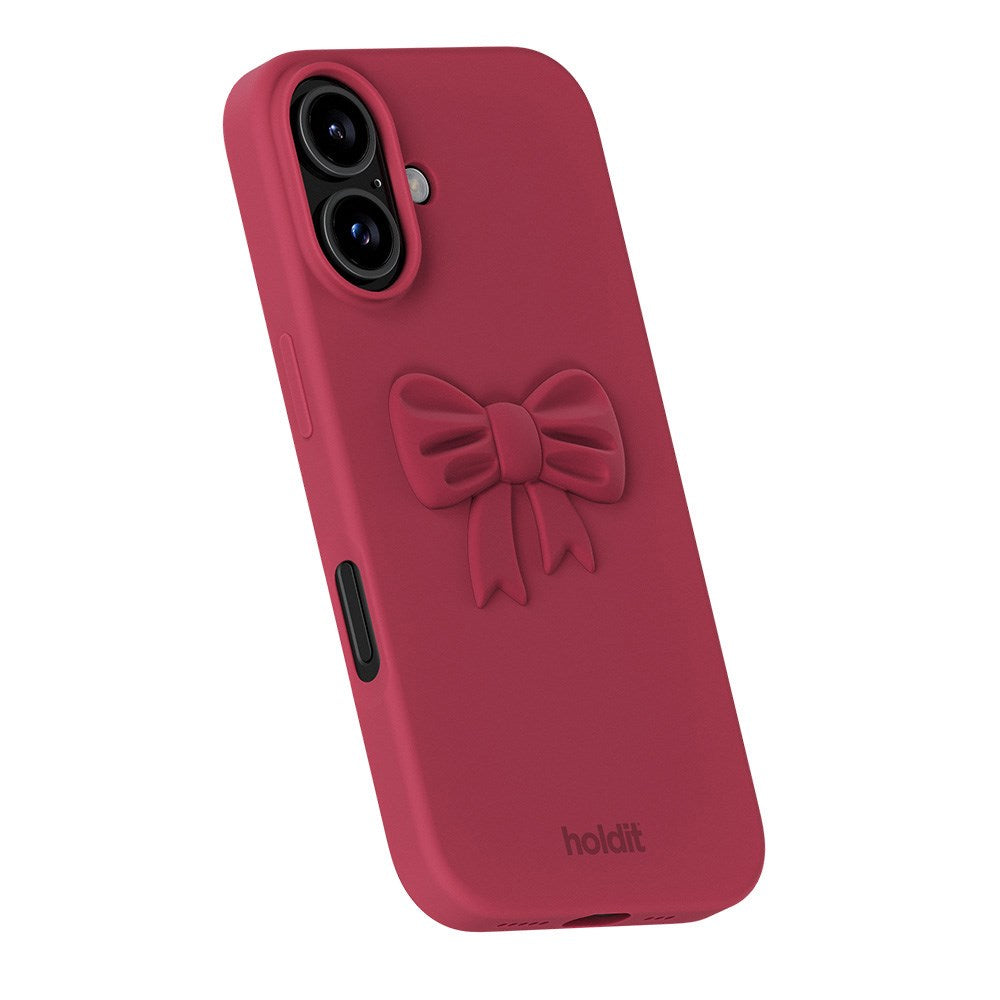 Holdit 3D Silicone Sticker Sløjfe - Red Velvet