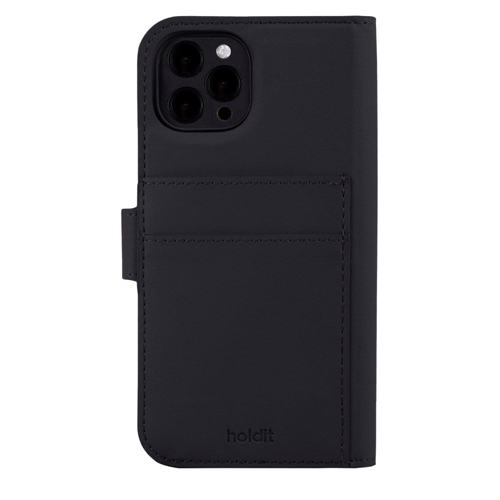 Holdit iPhone 12 / 12 Pro Wallet Case MagSafe Plus - MagSafe Kompatibel - Black