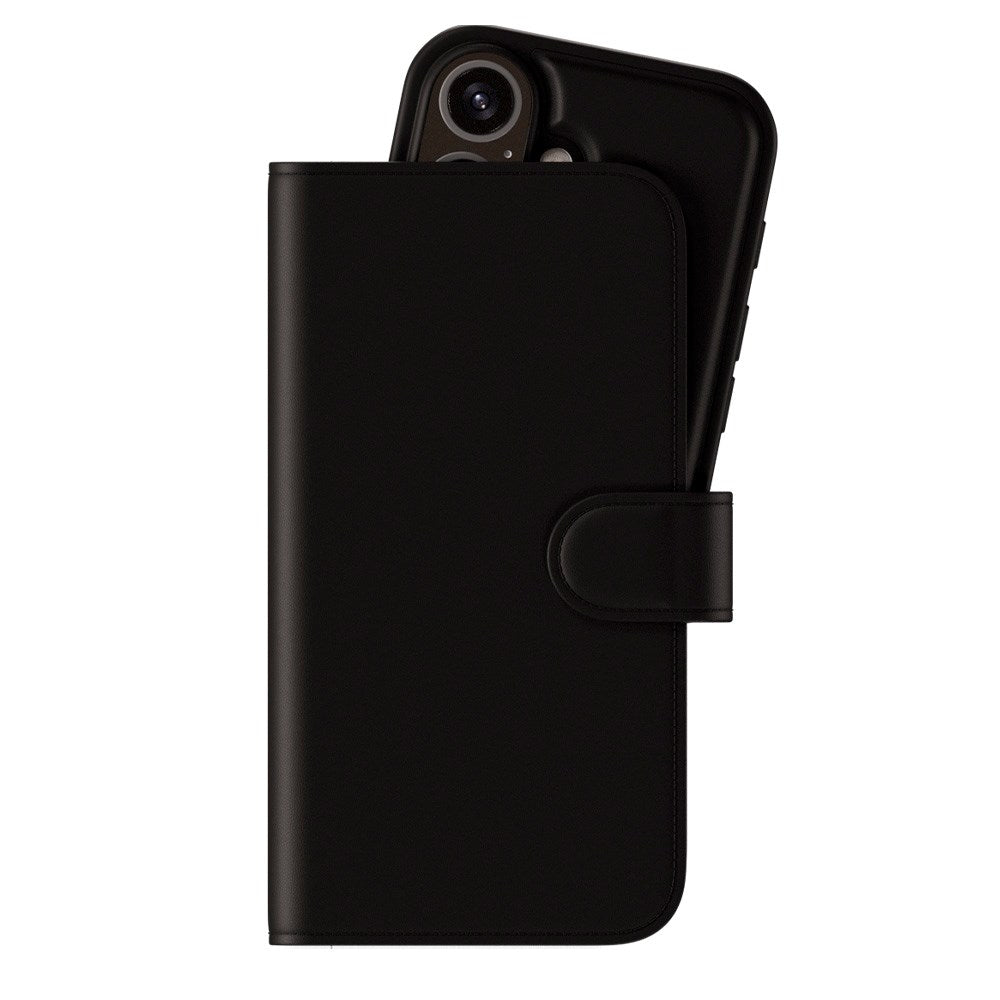 Holdit iPhone 16 Wallet Case MagSafe Plus - MagSafe Kompatibel - Black