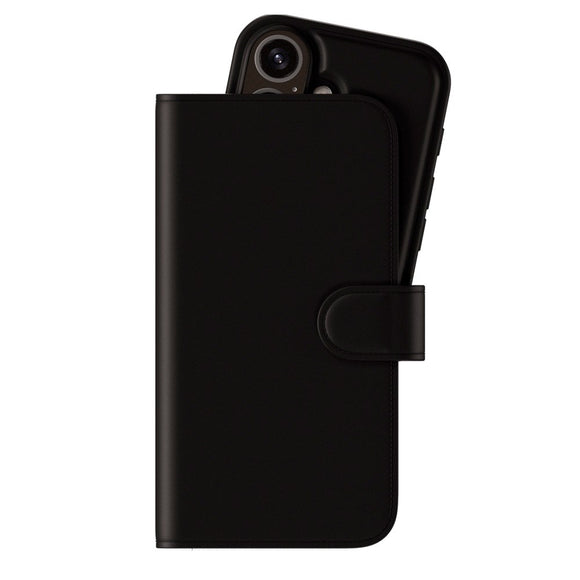 Holdit iPhone 16 Wallet Case MagSafe Plus - MagSafe Kompatibel - Black