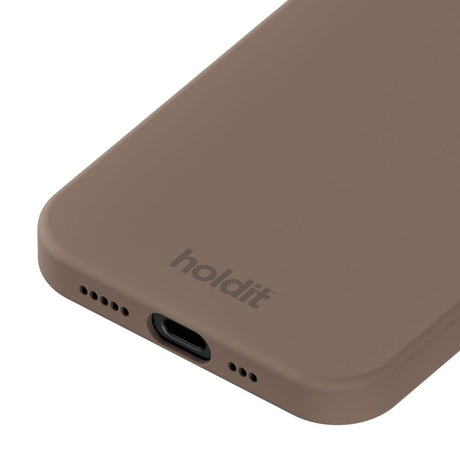 Holdit iPhone 17e / 16e Soft Touch Silikone Case - Mocha Brown