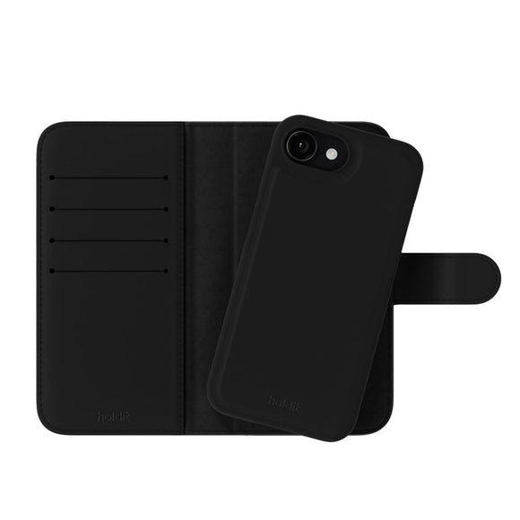 Holdit iPhone 17e / 16e Wallet Case Magnet Plus - Black