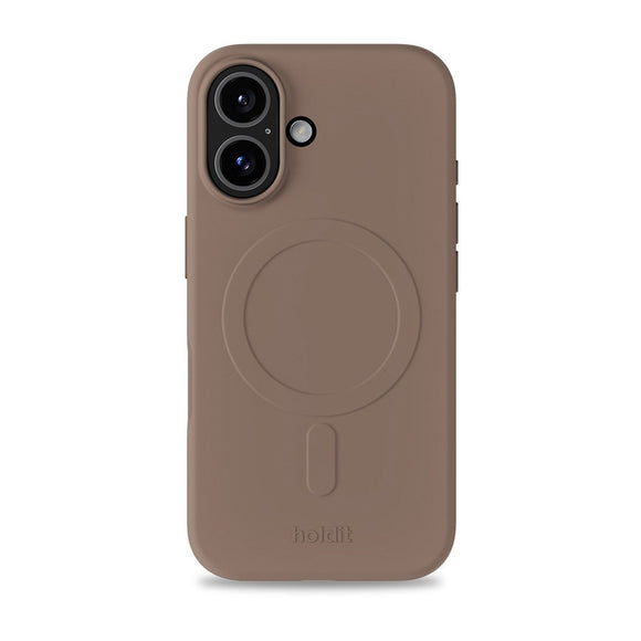Holdit iPhone 16 Soft MagSafe Case - Mocha Brown