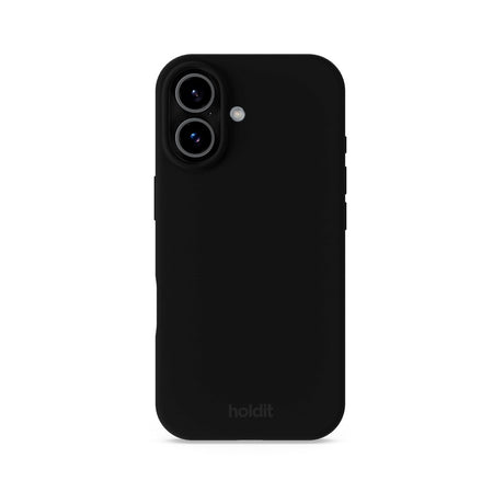 Holdit iPhone 17 Soft Touch Silikone Case - Black