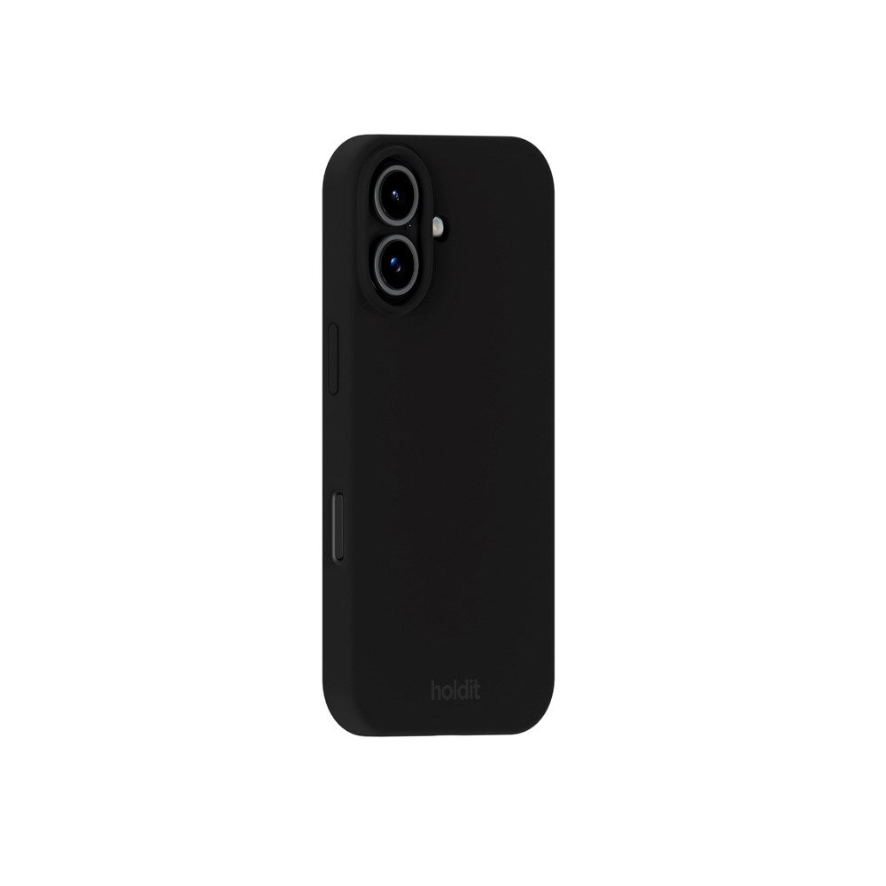 Holdit iPhone 17 Soft Touch Silikone Case - Black
