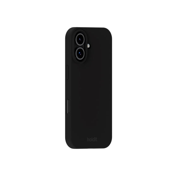 Holdit iPhone 17 Soft Touch Silikone Case - Black
