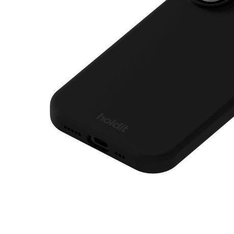 Holdit iPhone 17 Soft Touch Silikone Case - Black