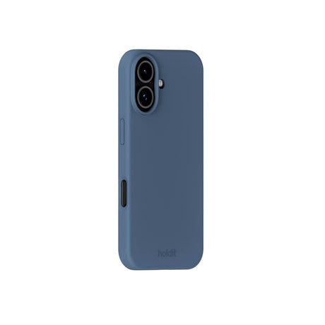 Holdit iPhone 17 Soft Touch Silikone Case - Pacific Blue