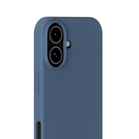 Holdit iPhone 17 Soft Touch Silikone Case - Pacific Blue