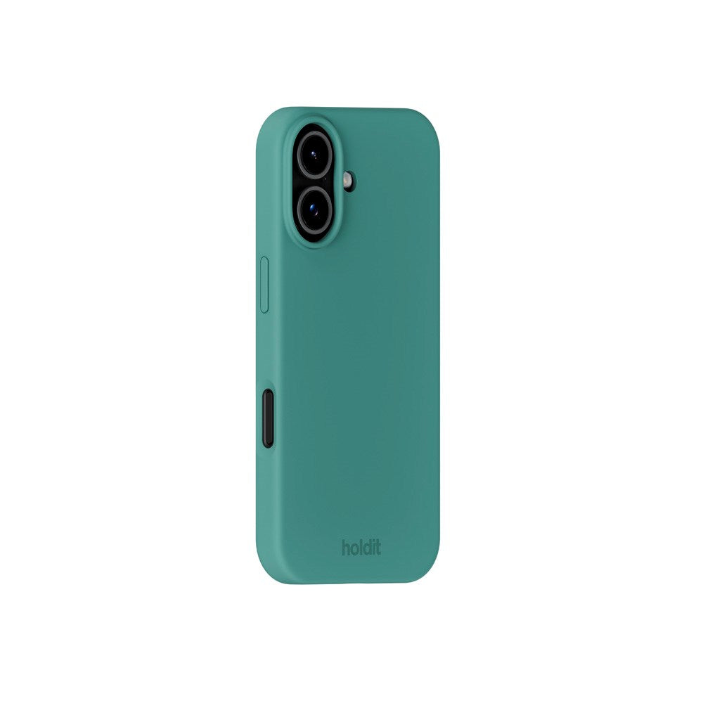Holdit iPhone 17 Soft Touch Silikone Case - Moss Green