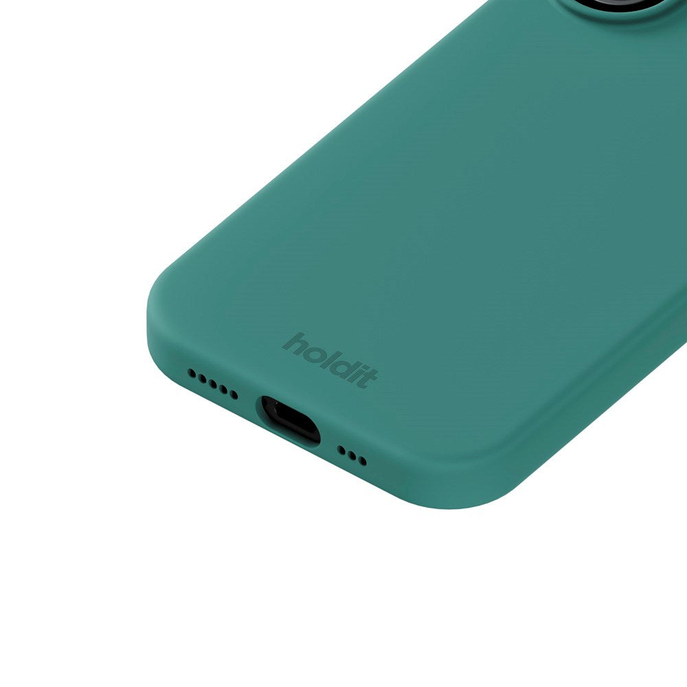 Holdit iPhone 17 Soft Touch Silikone Case - Moss Green