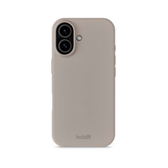 Holdit iPhone 17 Soft Touch Silikone Case - Taupe
