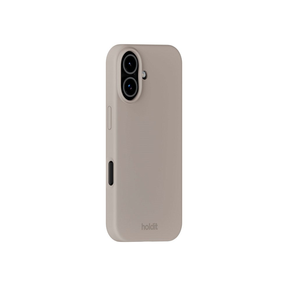 Holdit iPhone 17 Soft Touch Silikone Case - Taupe