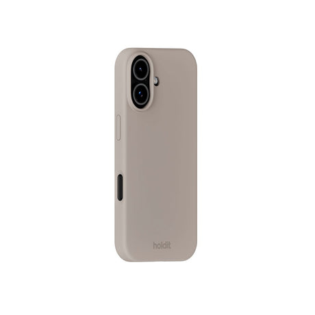 Holdit iPhone 17 Soft Touch Silikone Case - Taupe