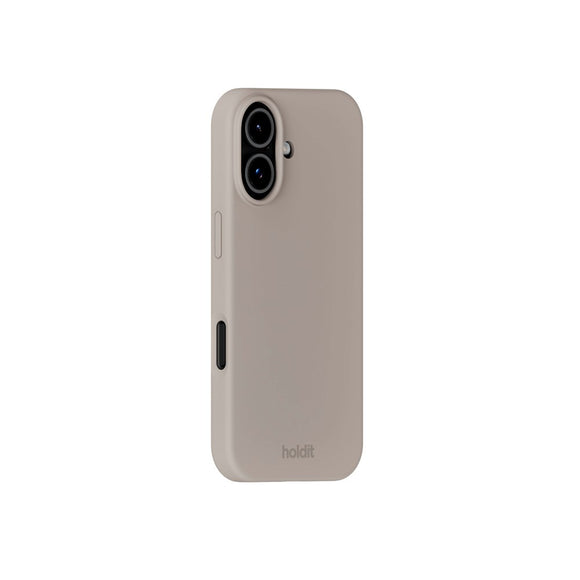Holdit iPhone 17 Soft Touch Silikone Case - Taupe