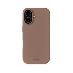 Holdit iPhone 17 Soft Touch Silikone Case - Mocha Brown