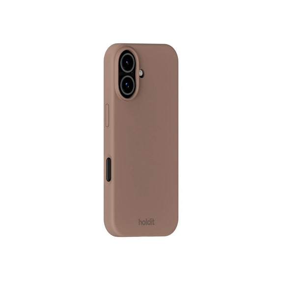 Holdit iPhone 17 Soft Touch Silikone Case - Mocha Brown