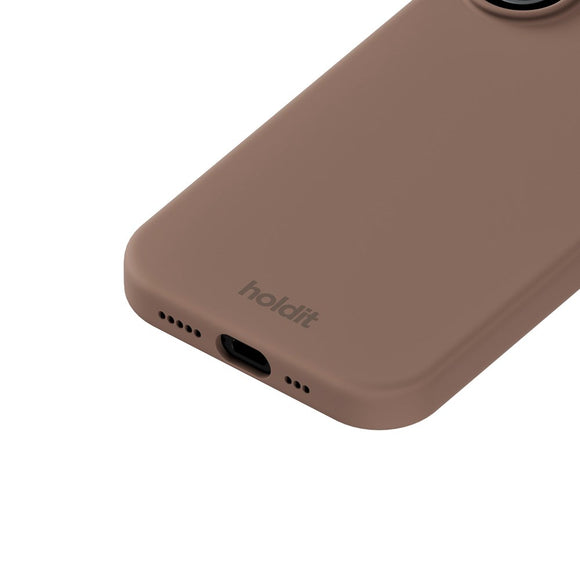 Holdit iPhone 17 Soft Touch Silikone Case - Mocha Brown