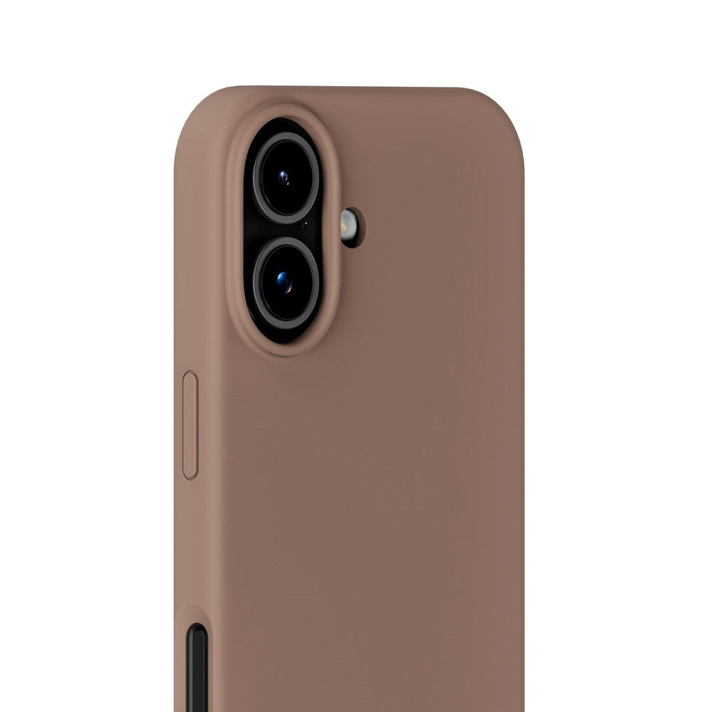 Holdit iPhone 17 Soft Touch Silikone Case - Mocha Brown