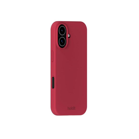 Holdit iPhone 17 Soft Touch Silikone Case - Red Velvet