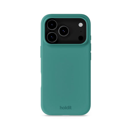 Holdit iPhone 17 Pro Soft Touch Silikone Case - Moss Green