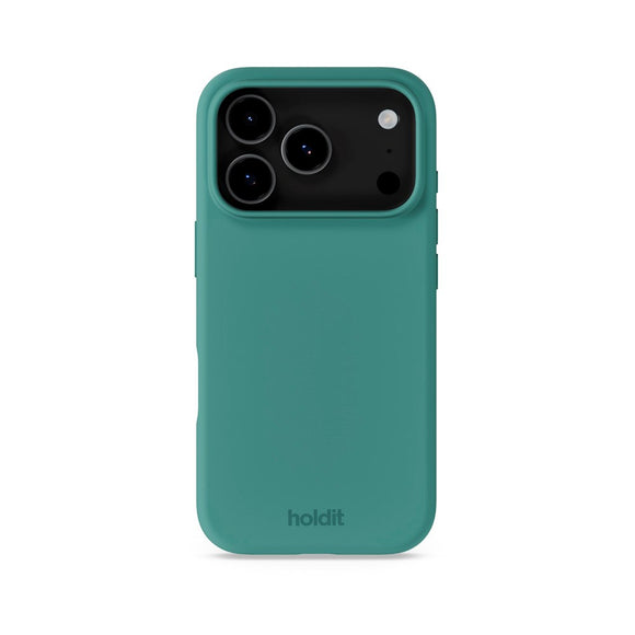 Holdit iPhone 17 Pro Soft Touch Silikone Case - Moss Green