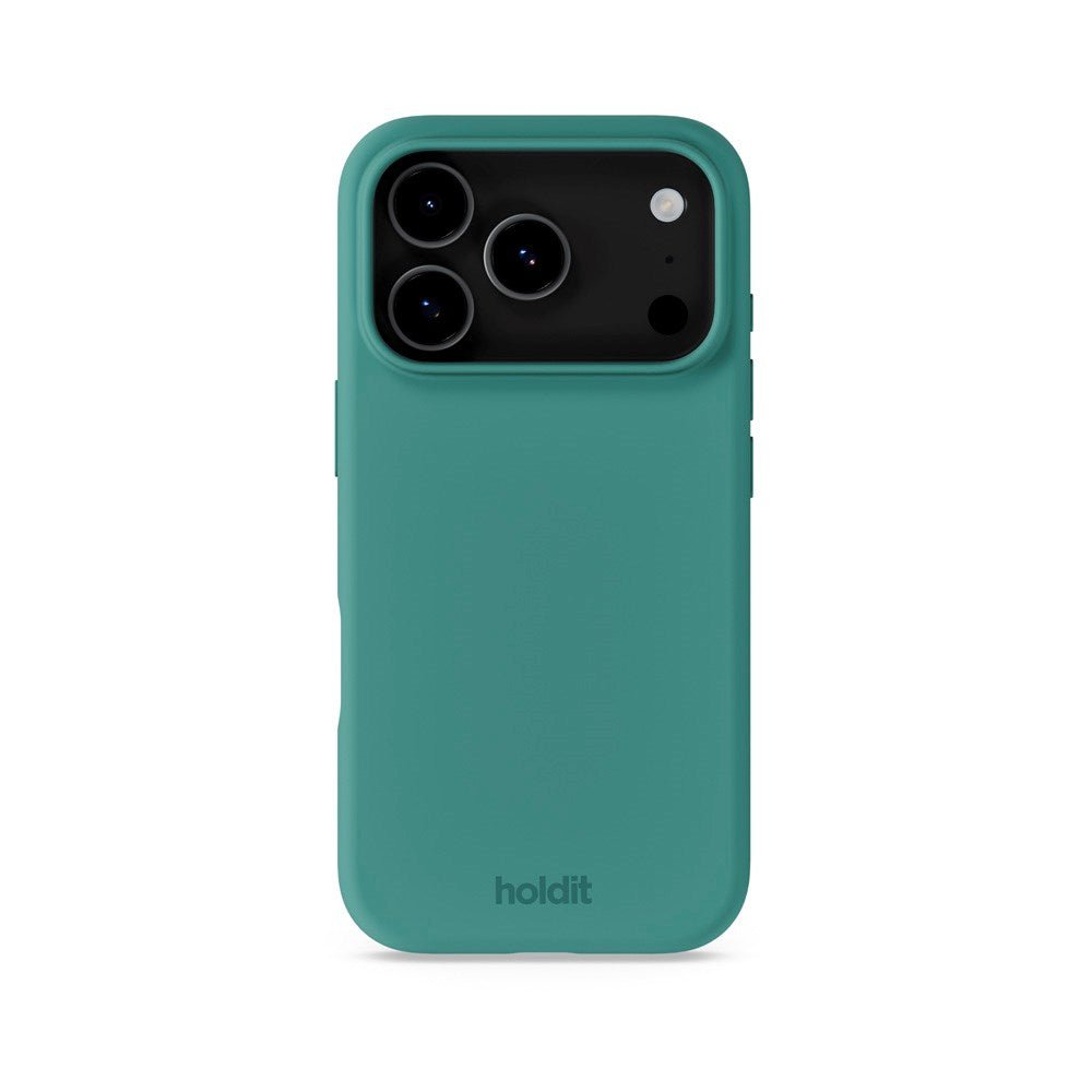 Holdit iPhone 17 Pro Soft Touch Silikone Case - Moss Green