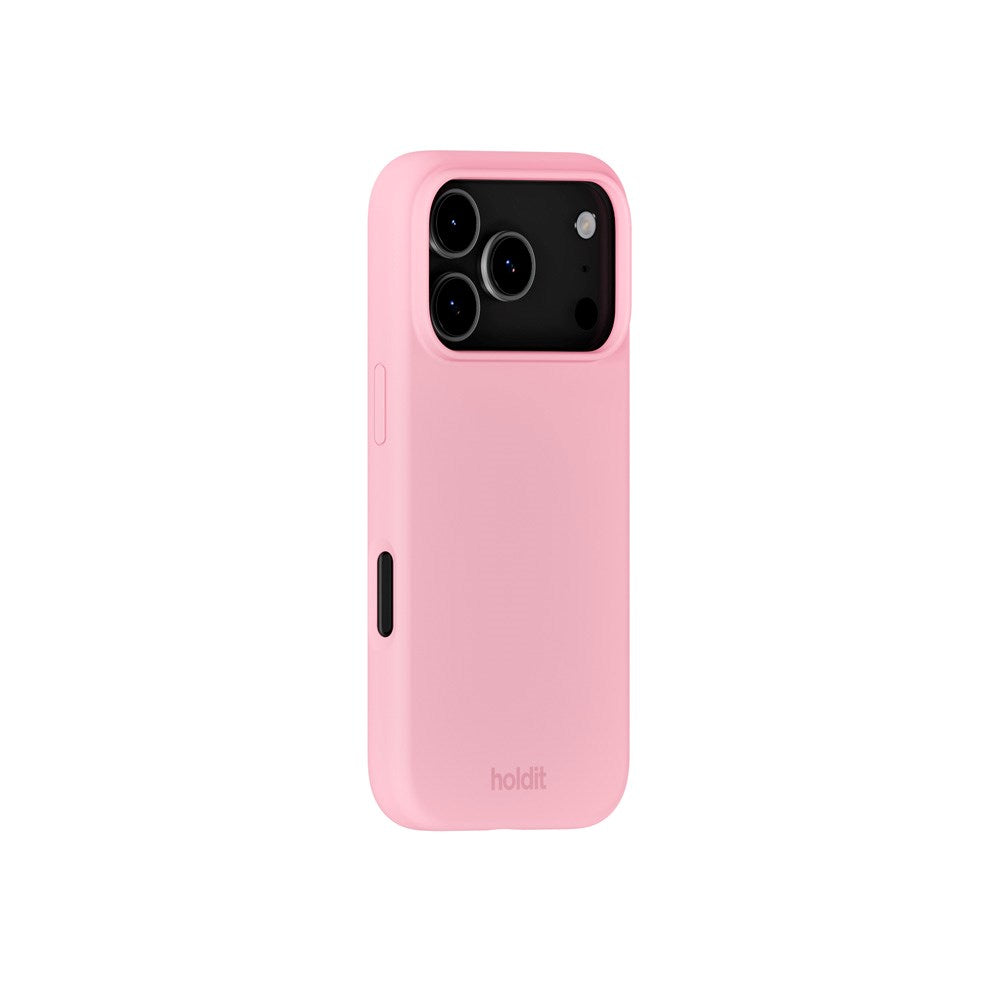 Holdit iPhone 17 Pro Soft Touch Silikone Case - Pink