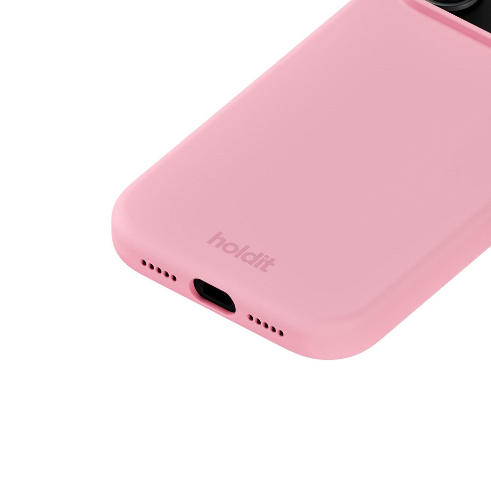 Holdit iPhone 17 Pro Soft Touch Silikone Case - Pink