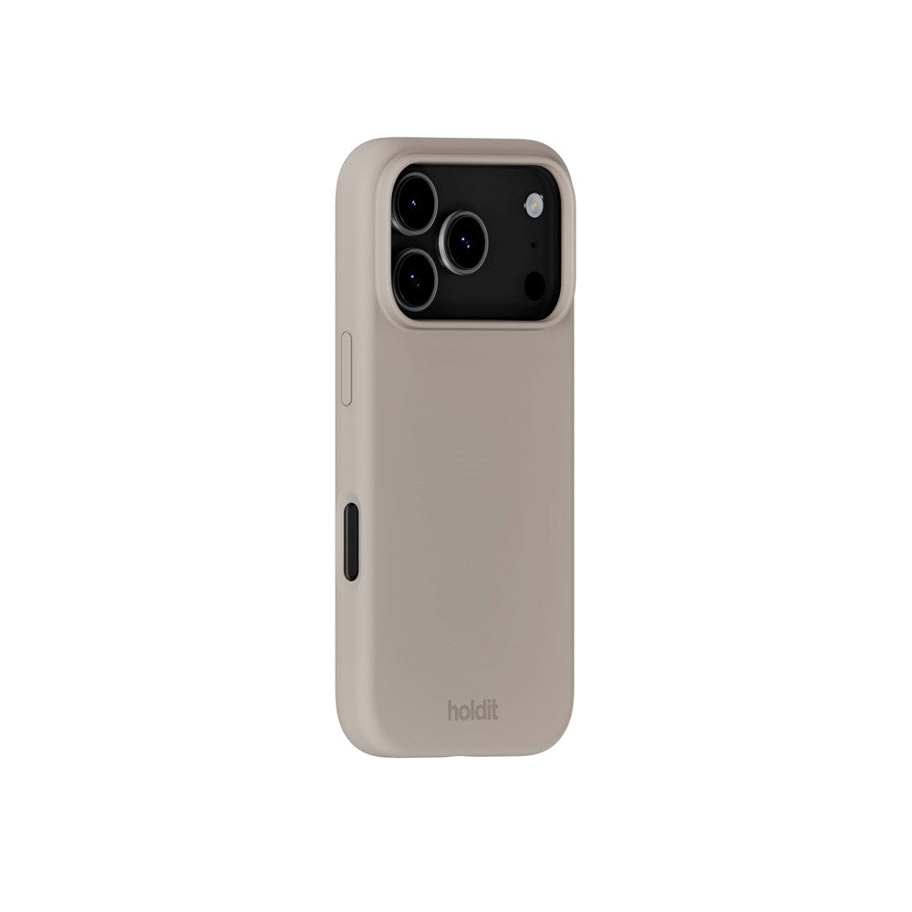 Holdit iPhone 17 Pro Soft Touch Silikone Case - Taupe