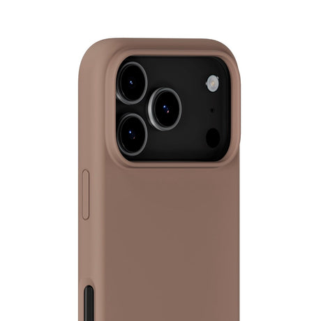 Holdit iPhone 17 Pro Soft Touch Silikone Case - Mocha Brown