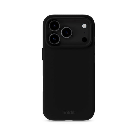 Holdit iPhone 17 Pro Max Soft Touch Silikone Case - Black