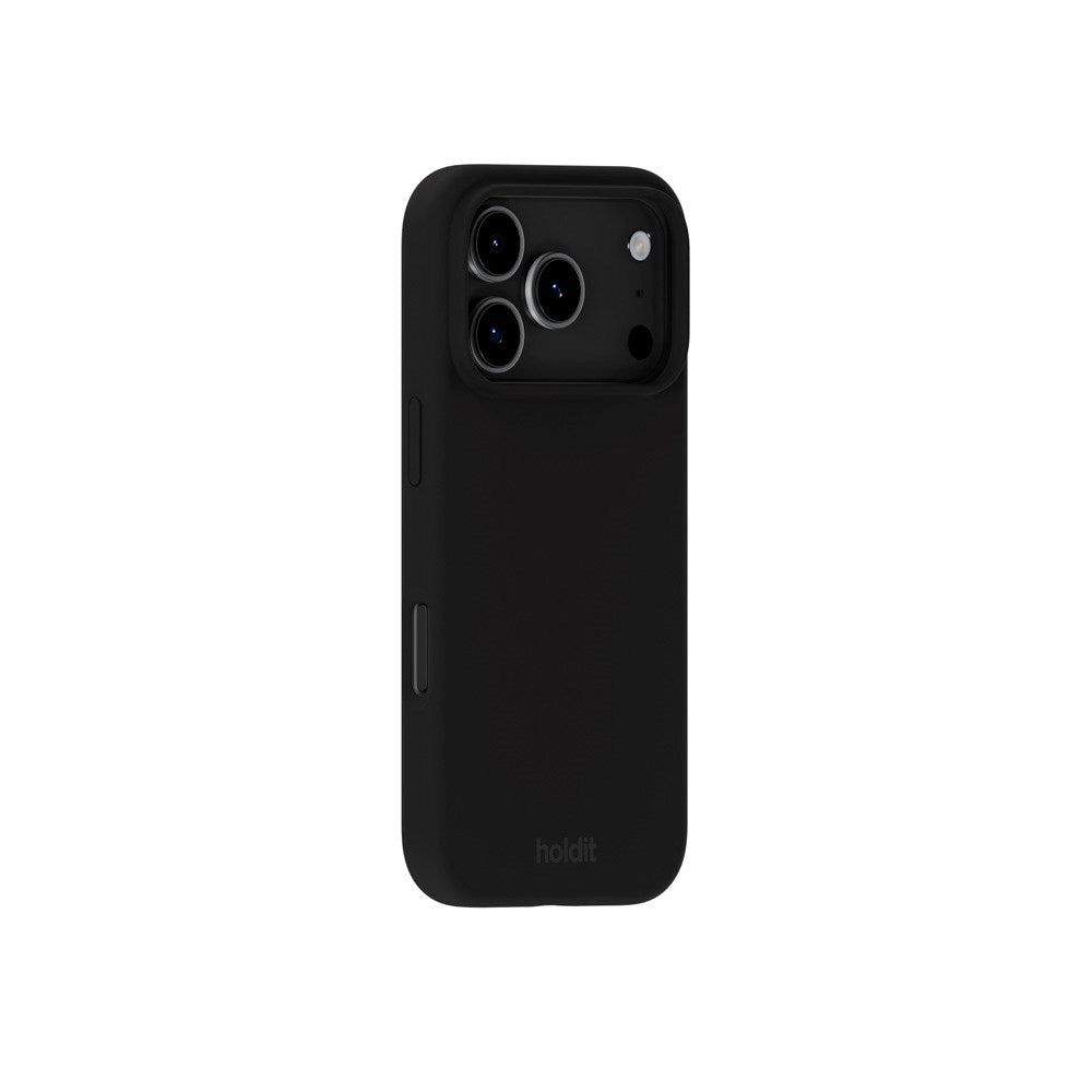 Holdit iPhone 17 Pro Max Soft Touch Silikone Case - Black