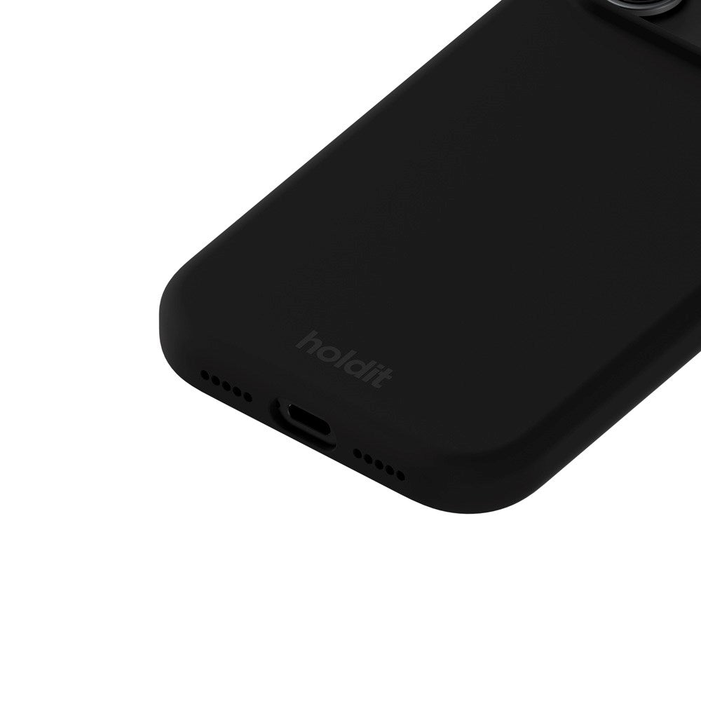 Holdit iPhone 17 Pro Max Soft Touch Silikone Case - Black