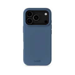 Holdit iPhone 17 Pro Max Soft Touch Silikone Case - Pacific Blue