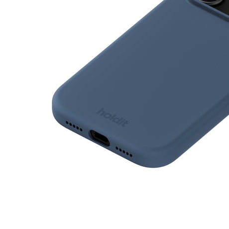 Holdit iPhone 17 Pro Max Soft Touch Silikone Case - Pacific Blue