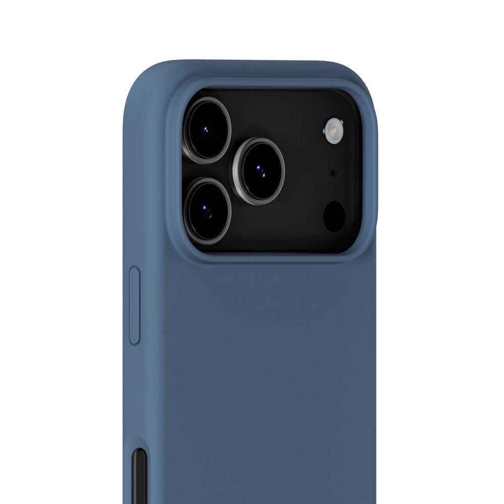 Holdit iPhone 17 Pro Max Soft Touch Silikone Case - Pacific Blue