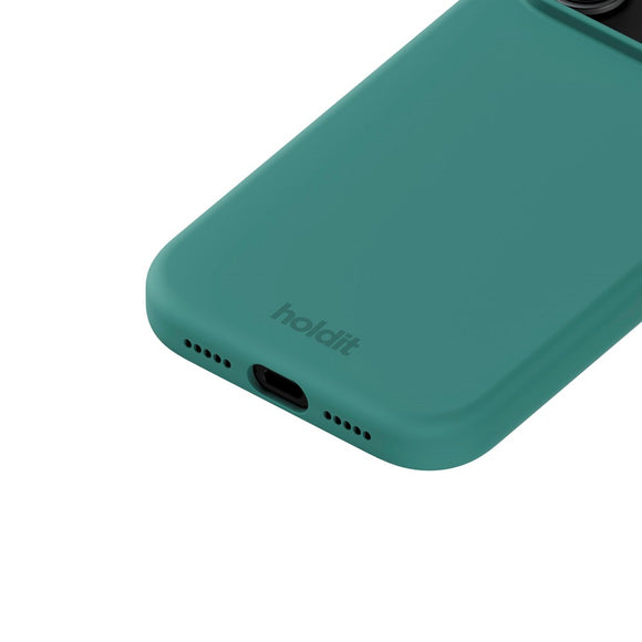Holdit iPhone 17 Pro Max Soft Touch Silikone Case - Moss Green