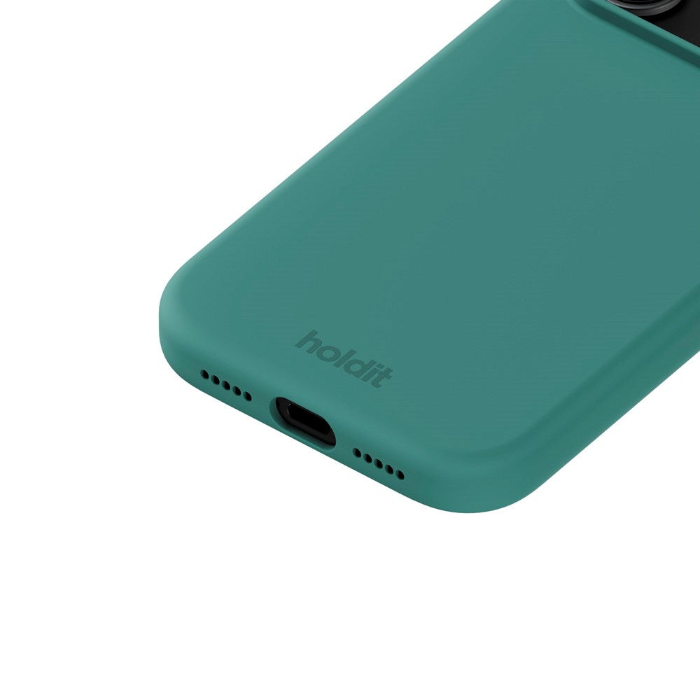 Holdit iPhone 17 Pro Max Soft Touch Silikone Case - Moss Green