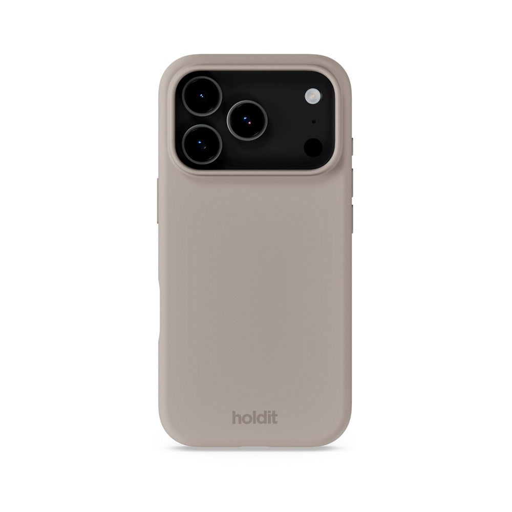 Holdit iPhone 17 Pro Max Soft Touch Silikone Case - Taupe