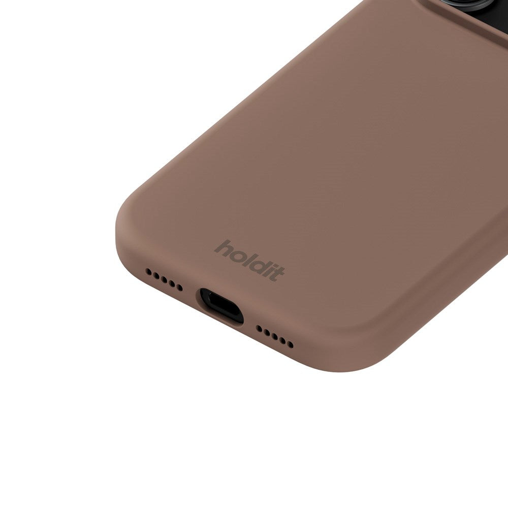 Holdit iPhone 17 Pro Max Soft Touch Silikone Case - Mocha Brown