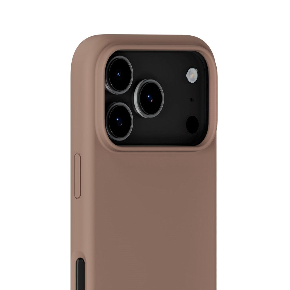 Holdit iPhone 17 Pro Max Soft Touch Silikone Case - Mocha Brown