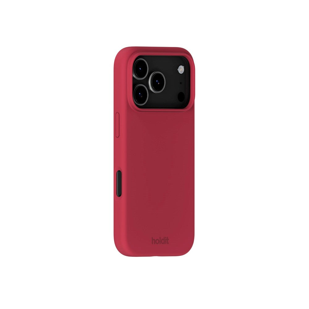 Holdit iPhone 17 Pro Max Soft Touch Silikone Case - Red Velvet