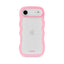 Holdit iPhone Air Wavy Case - Pink / Transparent