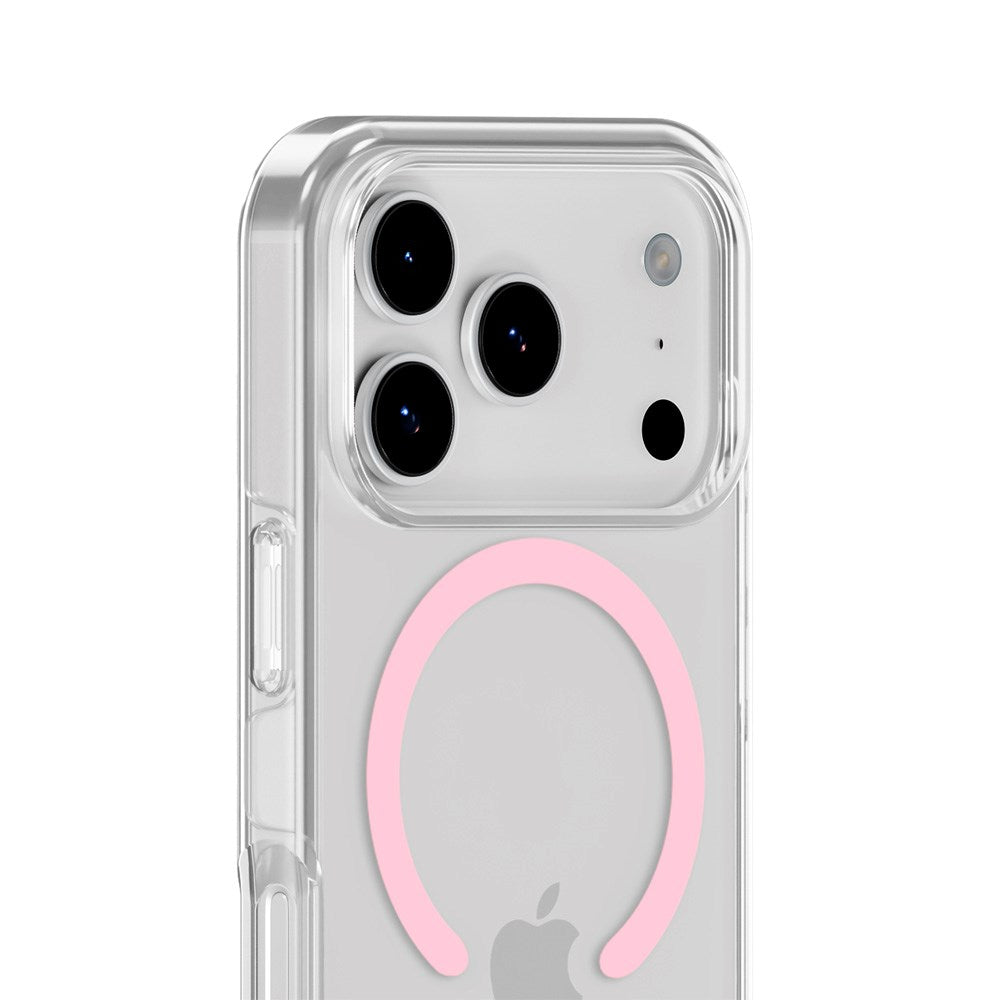 Holdit iPhone 17 Pro Max MagSafe Case - Transparent / Pink