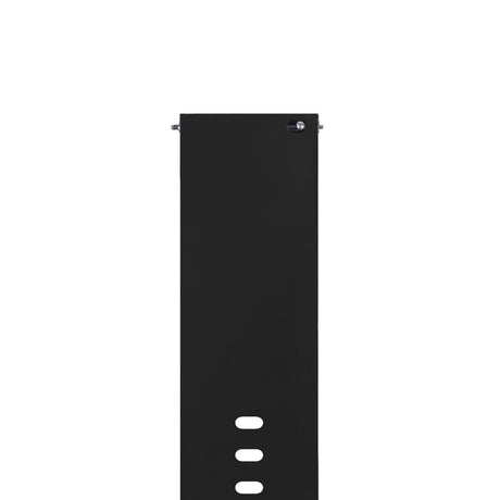 Universal Holdit Silikone Rem m. Metalspænde (20mm) - Sort