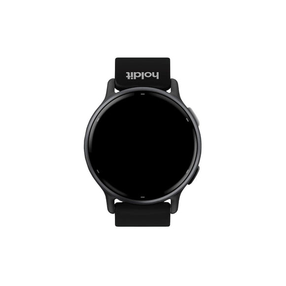 Universal Holdit Silikone Rem m. Metalspænde (22mm) - Sort